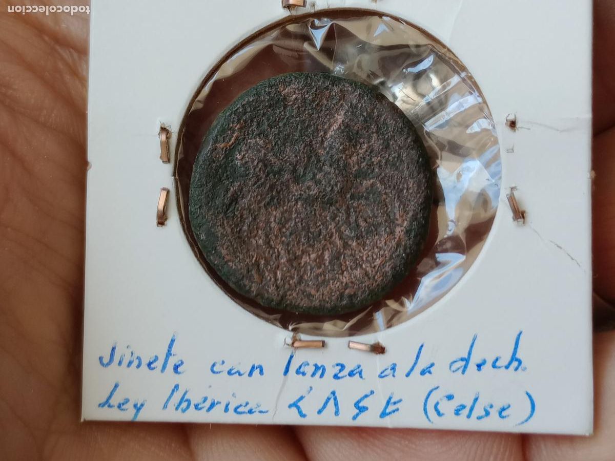 Monedas ib&eacute;ricas: HISPANIA ANTIGUA. CELSA (ZARAGOZA). AS - Foto 2