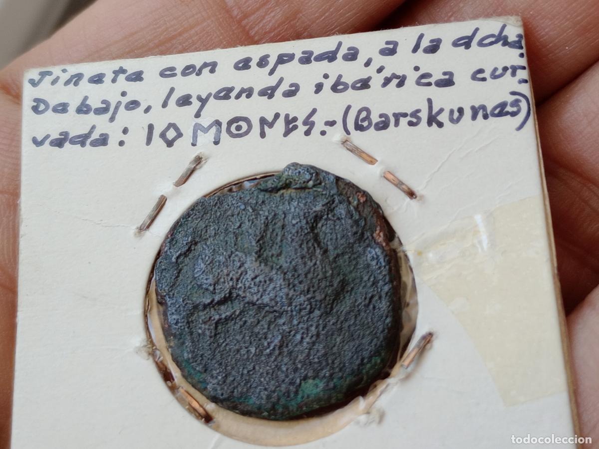 Monedas ib&eacute;ricas: As de Barskunes, Baskunes. Navarra - Foto 2