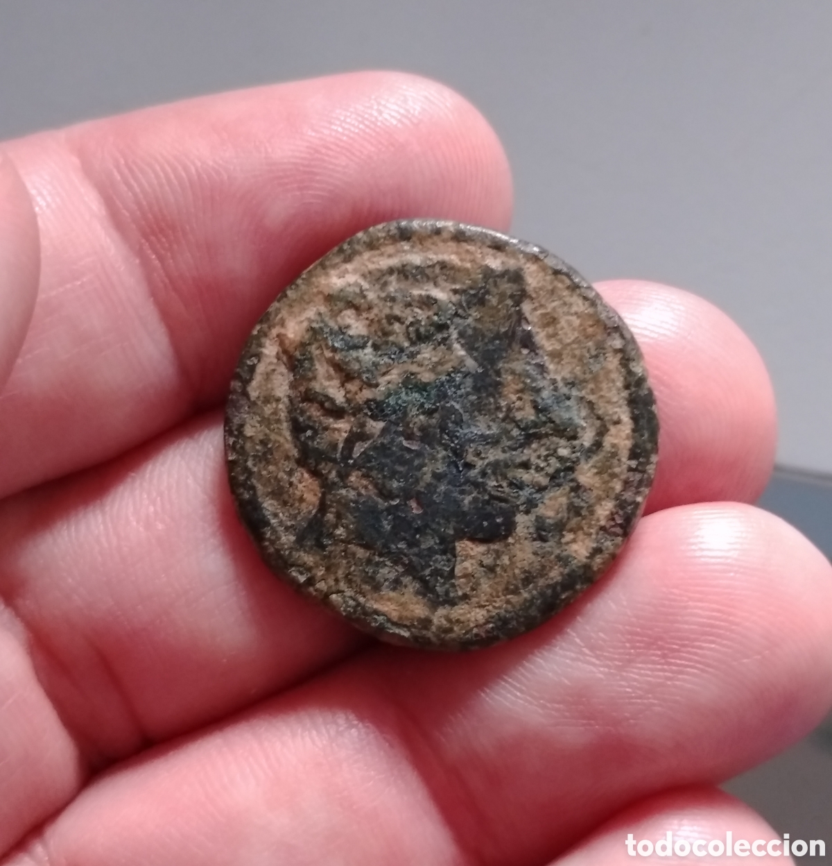 Monedas ib&eacute;ricas: Aut&eacute;ntico As ib&eacute;rico de Baskunes - Foto 3