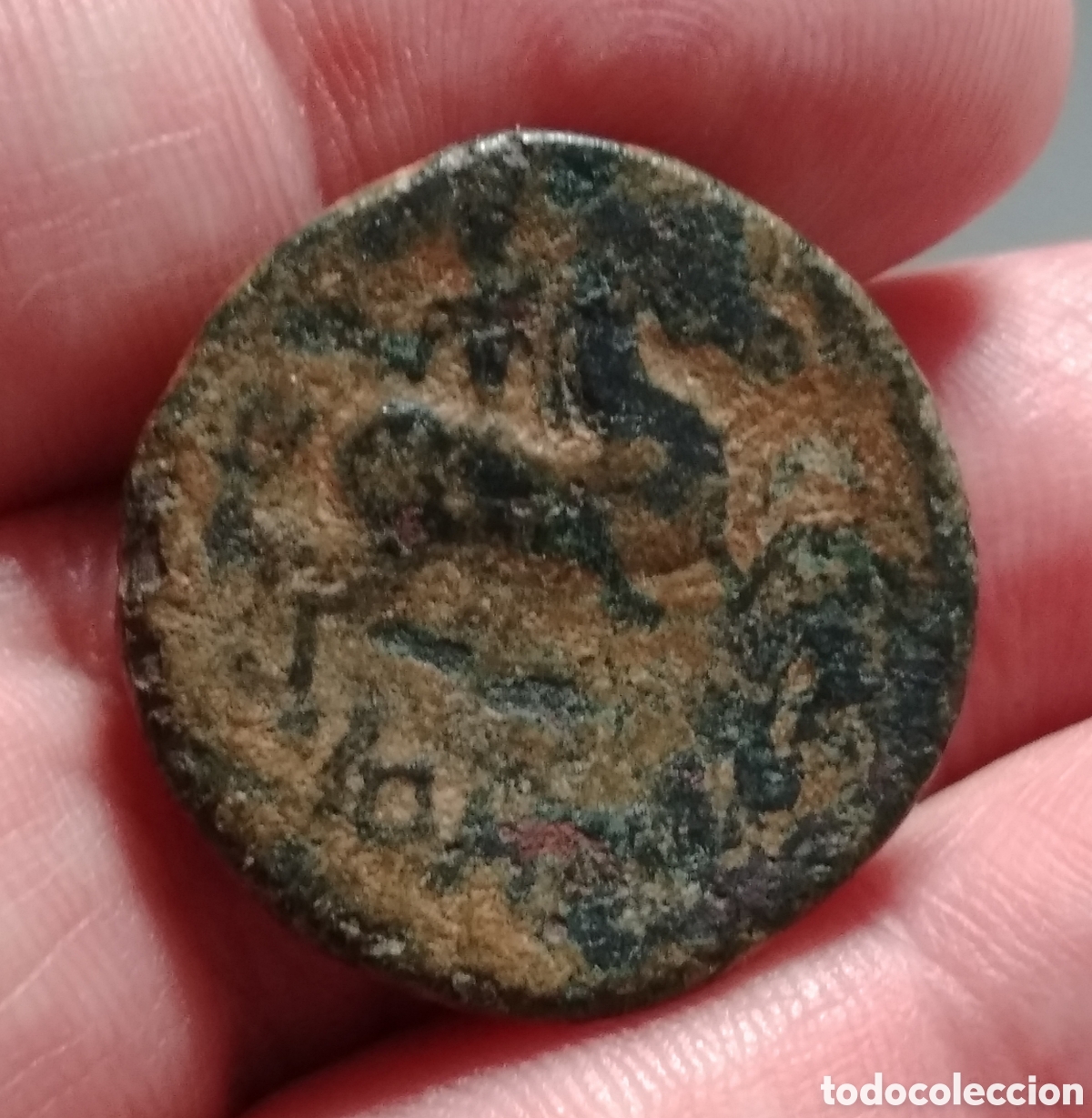 Monedas ib&eacute;ricas: Aut&eacute;ntico As ib&eacute;rico de Baskunes - Foto 1