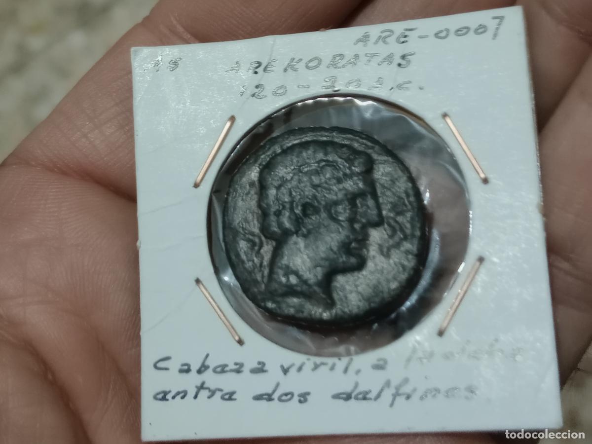 Monedas ib&eacute;ricas: AS DE AREKORATAS, AGREDA (SORIA) - Foto 4
