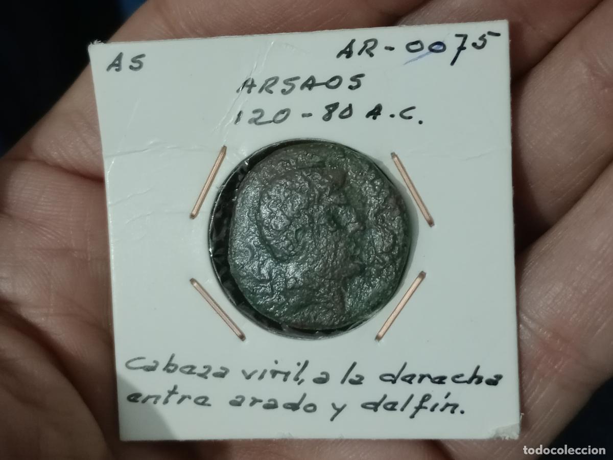 Monedas ib&eacute;ricas: AS IBERICO ARSAOS, NAVARRA, VASCONA - Foto 2