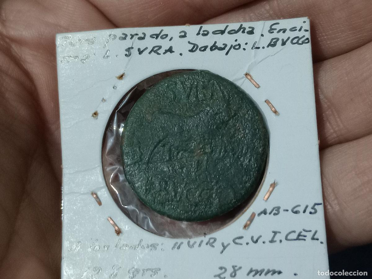 Monedas ib&eacute;ricas: AS DE LA CELSA. AUGUSTO - Foto 3