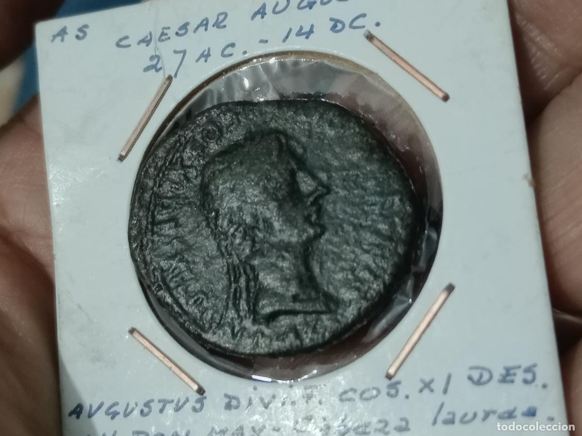 Monedas ib&eacute;ricas: AS DE CAESAR AUGUSTA, ZARAGOZA - Foto 3