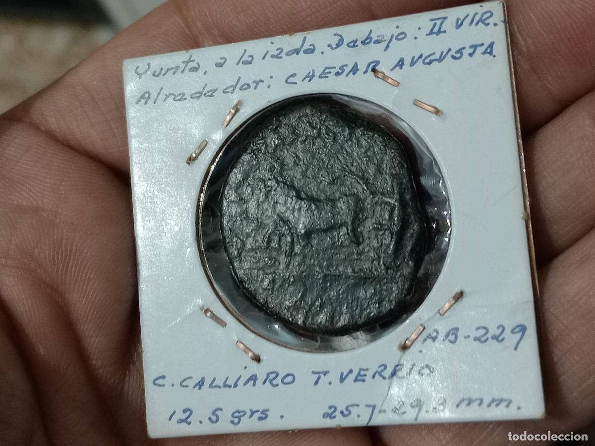Monedas ib&eacute;ricas: AS DE CAESAR AUGUSTA, ZARAGOZA - Foto 5