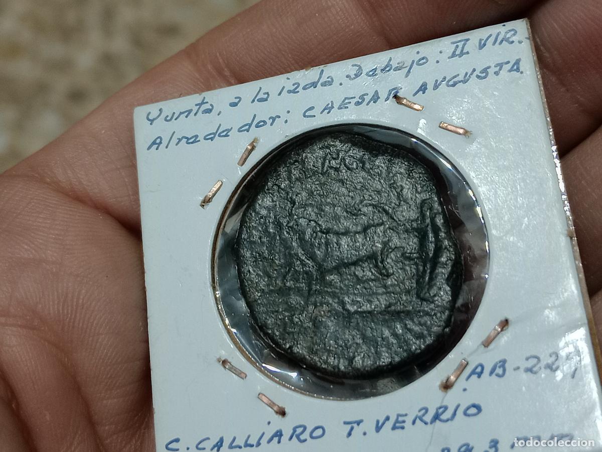 Monedas ib&eacute;ricas: AS DE CAESAR AUGUSTA, ZARAGOZA - Foto 6