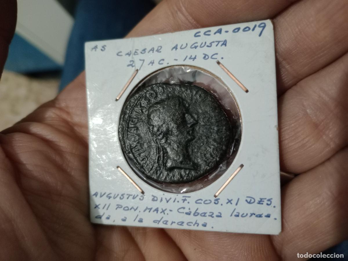 Monedas ib&eacute;ricas: AS DE CAESAR AUGUSTA, ZARAGOZA - Foto 4