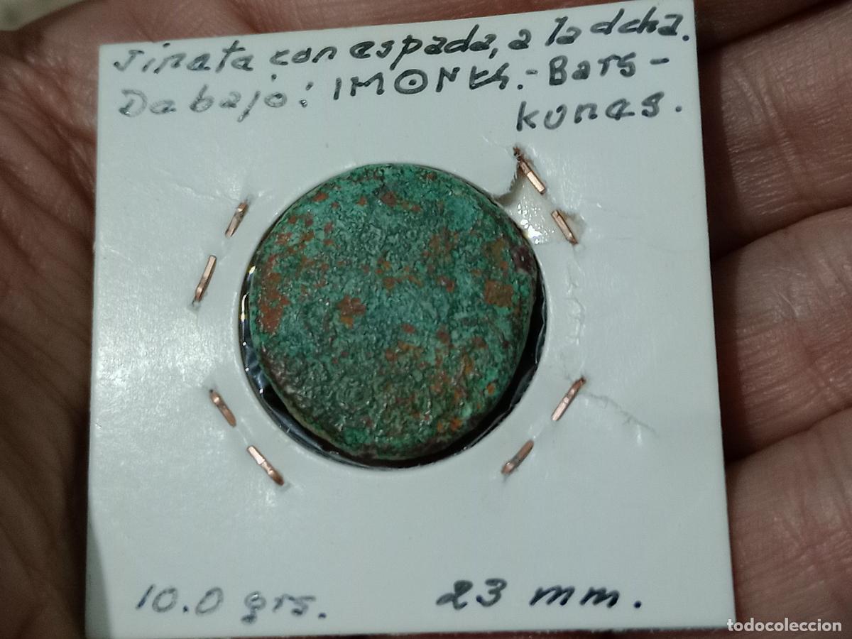 Monedas ib&eacute;ricas: As de Barskunes, Baskunes. Navarra - Foto 2