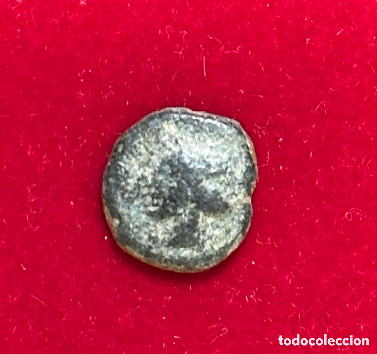 Monedas ib&eacute;ricas: Cuarto de calco cartagin&eacute;s - Foto 2