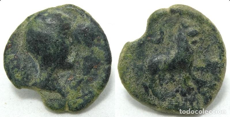 Monedas ib&eacute;ricas: Moneda de Castulo semis ,mucho relieve - Foto 1