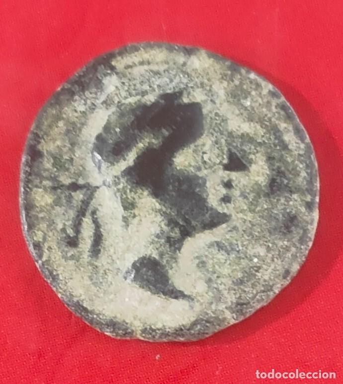 Monedas ib&eacute;ricas: CASTULO (LINARES). CUADRANTE. PESO 2,7 GR - Foto 1