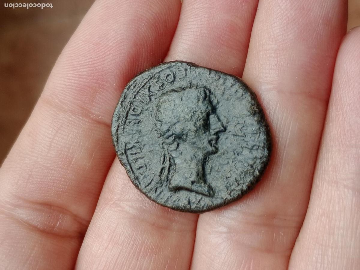 Monedas ib&eacute;ricas: AS DE CAESAR AUGUSTA, ZARAGOZA - Foto 1