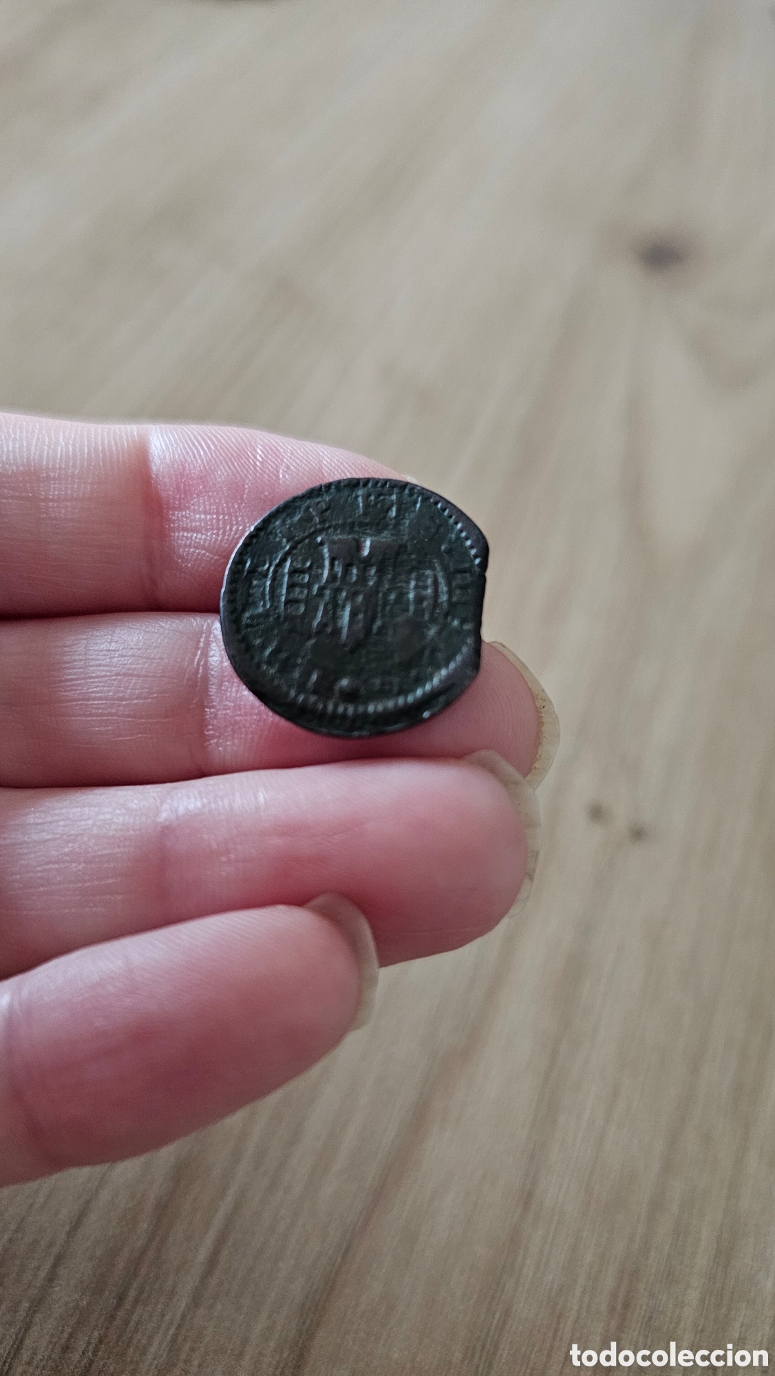 Monedas ib&eacute;ricas: Moneda a&ntilde;o 1620 Maraved&iacute;s - Foto 4