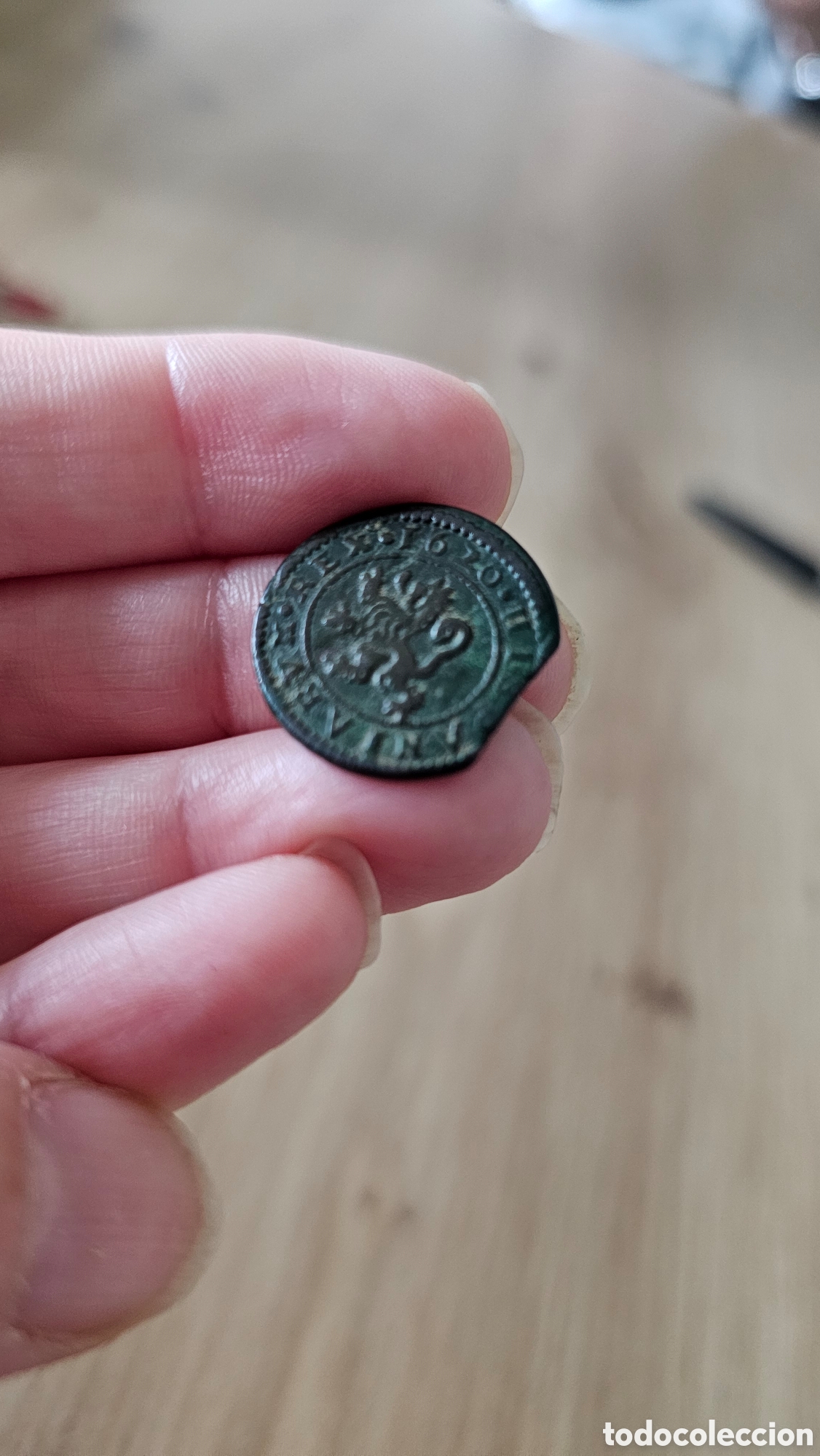 Monedas ib&eacute;ricas: Moneda a&ntilde;o 1620 Maraved&iacute;s - Foto 6