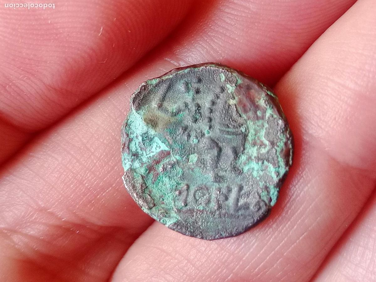 Monedas ib&eacute;ricas: Denario forrado de Baskunes, Navarra - Foto 2