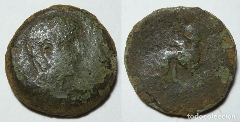 Monedas ib&eacute;ricas: Antigua moneda ,mide 3 cm y pesa 20 gr. - Foto 1