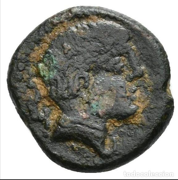 Monedas ib&eacute;ricas: Cuadrante Moneda HISPANIA ANTIGUA KELSE / CELSA (Zaragoza) - Foto 2