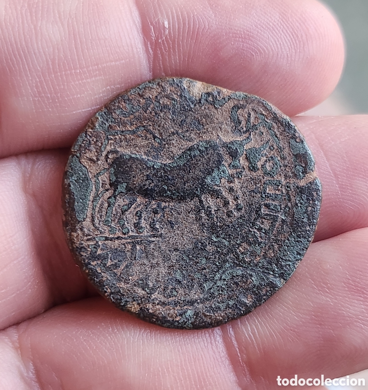 Monedas ib&eacute;ricas: As iberoromano de Augusto - Foto 1