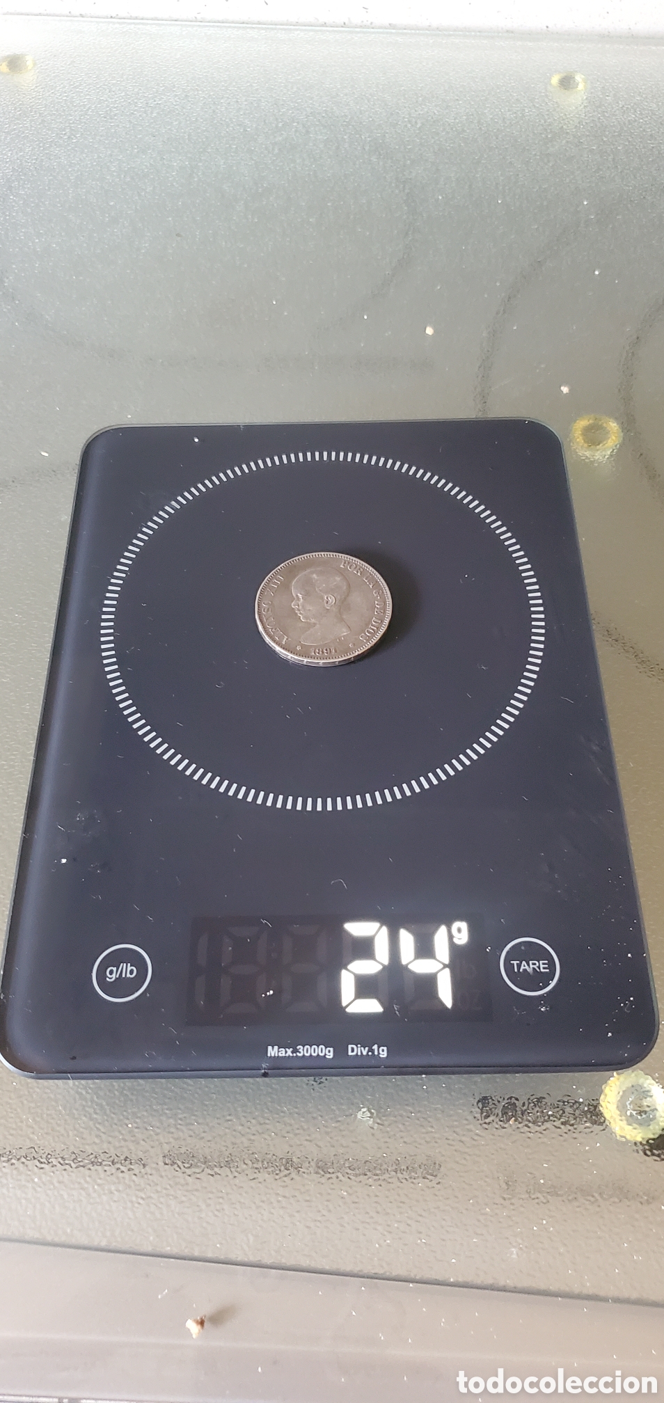 Monedas ib&eacute;ricas: Moneda 5 Pesetas 1891 Plata - Foto 5