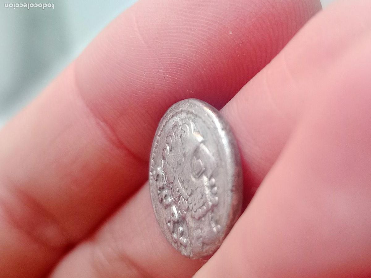 Monedas ib&eacute;ricas: Baskunes, Navarra. Denario de plata maciza - Foto 3