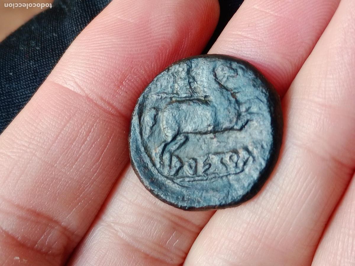 Monedas ib&eacute;ricas: AS DE AREKORATAS, AGREDA (SORIA) - Foto 1
