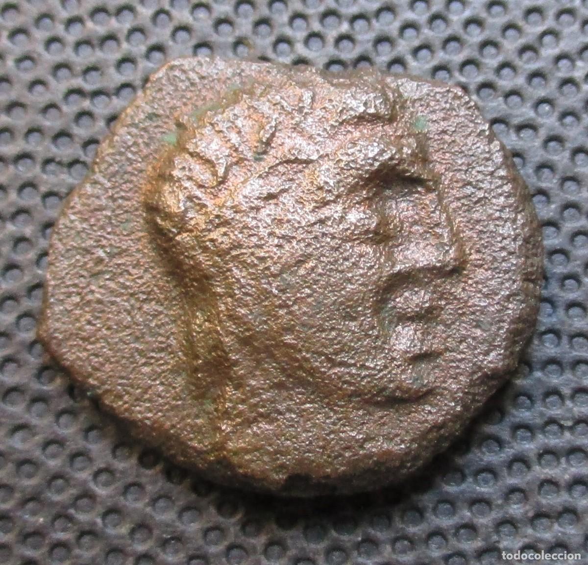 Monedas ib&eacute;ricas: SEMIS DE C&Aacute;STULO - JAEN - aprox. 120 aC - 80 aC - 3,7 gr. - Foto 1