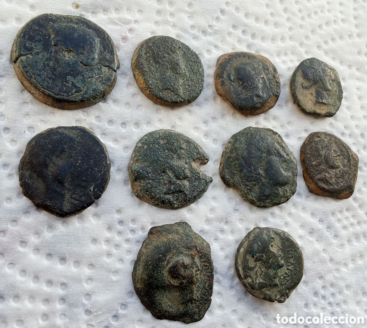 Monedas ib&eacute;ricas: LOTE DE 10 MONEDAS IB&Eacute;RICAS - Foto 1