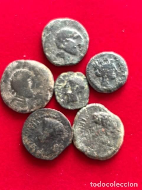 Monedas ib&eacute;ricas: 6 monedas ibericas a clasificar a - Foto 1