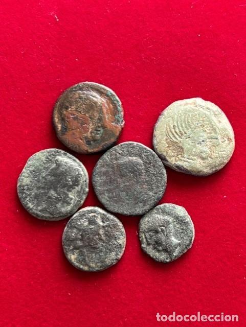 Monedas ib&eacute;ricas: 6 monedas ibericas a clasificar b - Foto 1