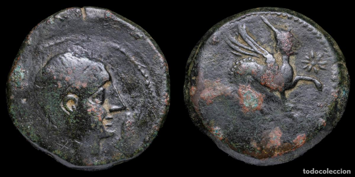 Monedas ib&eacute;ricas: Ancient Hispania As Castulo (Cazlona, Jaen) - 29 mm / 16,69 gr.