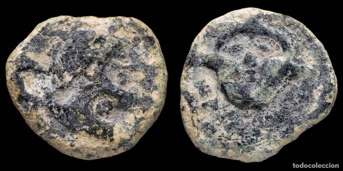 Monedas ib&eacute;ricas: Ancient Hispania As, ILIBERRI (Guadix, Granada) - 28 mm / 13,53 gr.