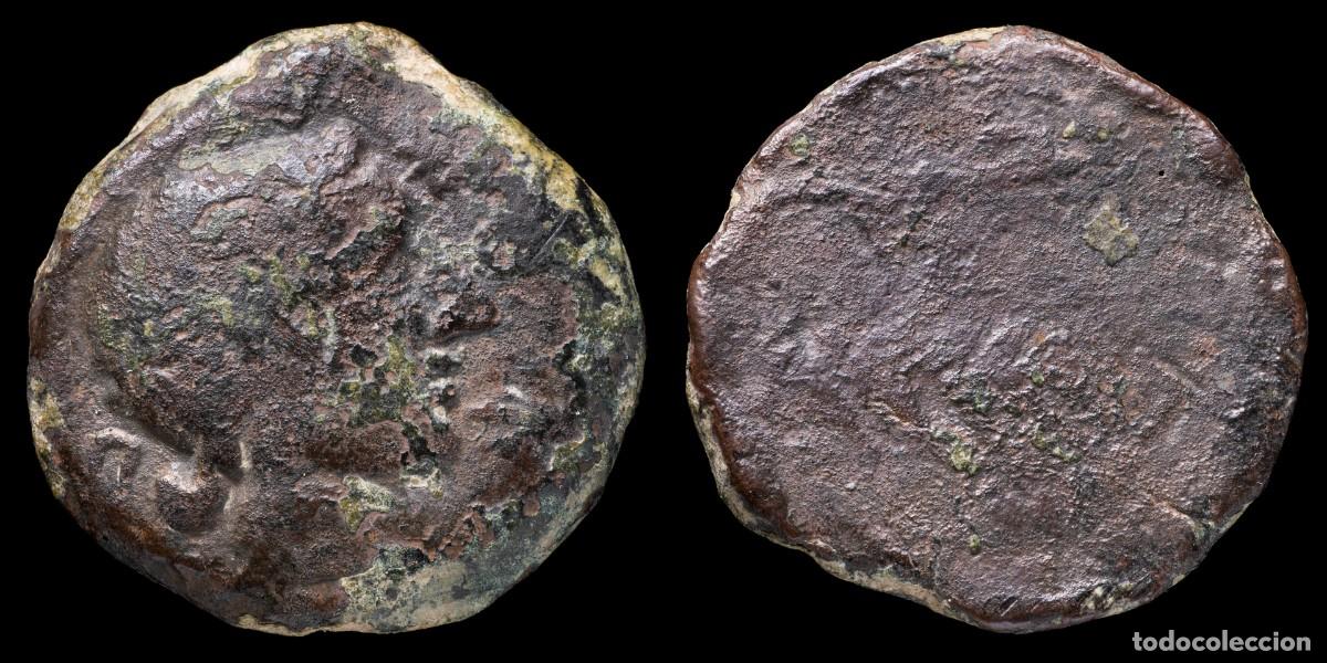 Monedas ib&eacute;ricas: Ancient Hispania As, ABRA (Porcuna zone, Jaen) - 30 mm / 22,69 gr.
