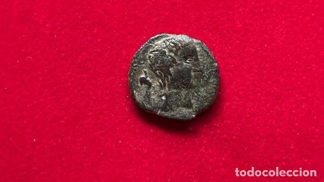Monedas ib&eacute;ricas: As, Icalcuscen 10,6 grs Fab 1104, escasa
