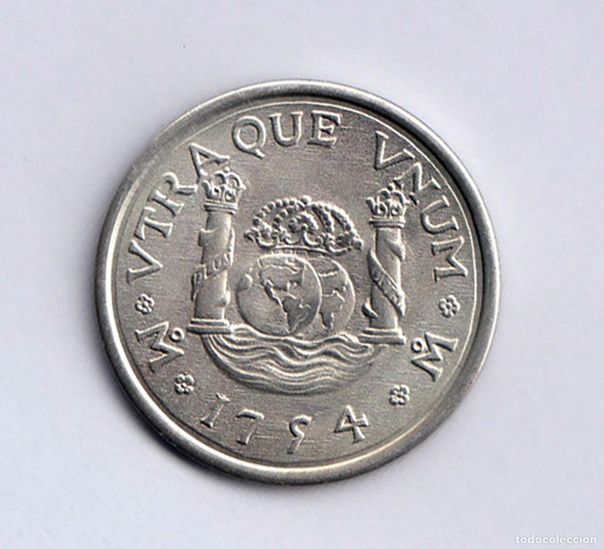 Monedas ib&eacute;ricas: MONEDA 8 REALES COLUMNARIO VTRAQUE VNUM 1794