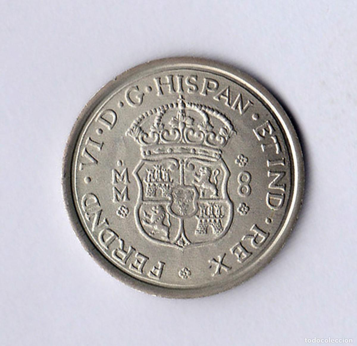 Monedas ib&eacute;ricas: MONEDA 8 REALES COLUMNARIO VTRAQUE VNUM 1794 - Foto 2