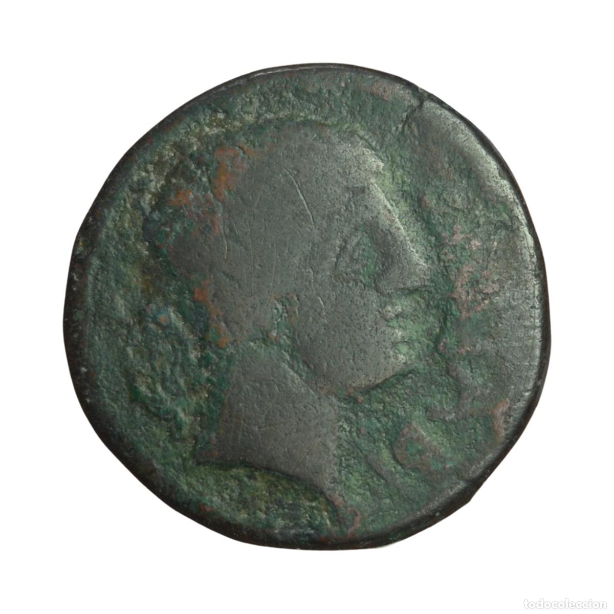 Monedas ib&eacute;ricas: NT/ AS IBERICO SAITI SAETABI BILINGUE MUY RARA (A947)