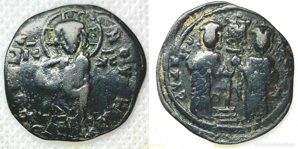 Monedas ib&eacute;ricas: 2733 ROMANAS-GRIEGAS 1055 IMPERIO BIZANTINO TEODORA 1055-1056