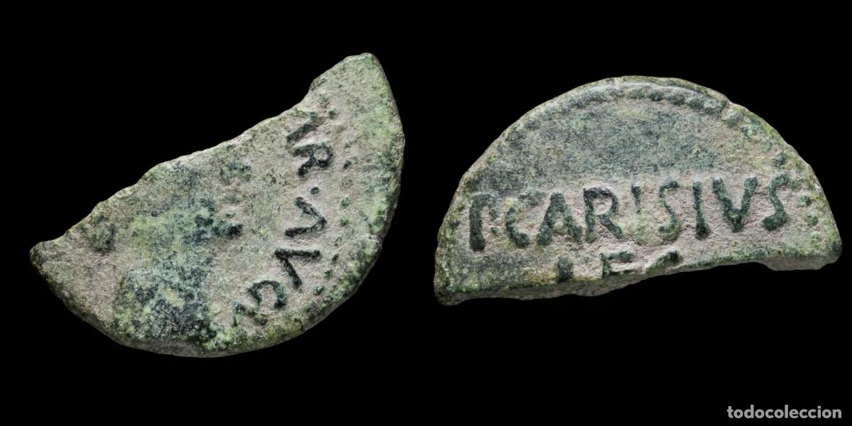 Monedas ib&eacute;ricas: As de Augusto, Emerita Augusta (Merida) - 26 mm / 4.11 gr.