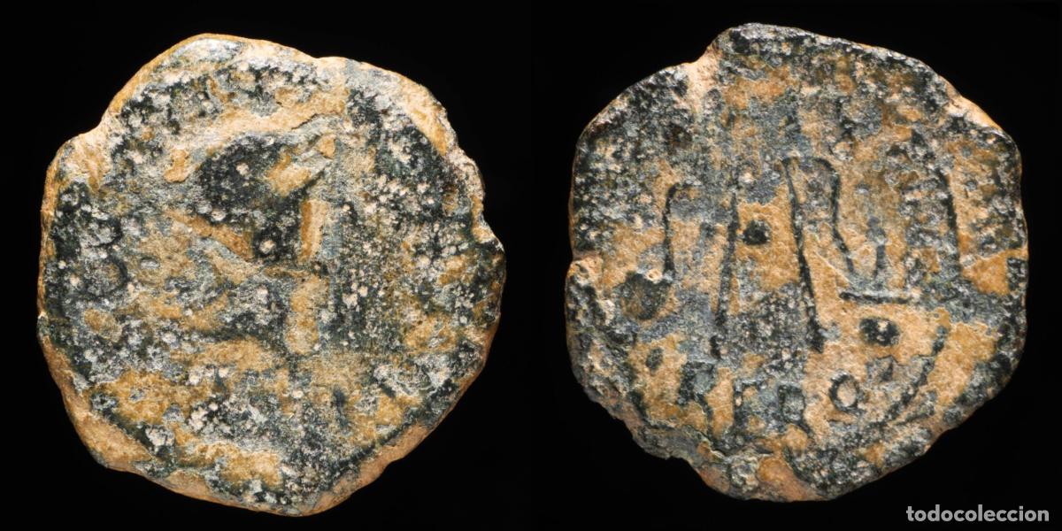 Monedas ib&eacute;ricas: Ancient Hispania - Cartagonova, Cartagena (Murcia) Ae Semis - 19 mm / 5.31 gr.