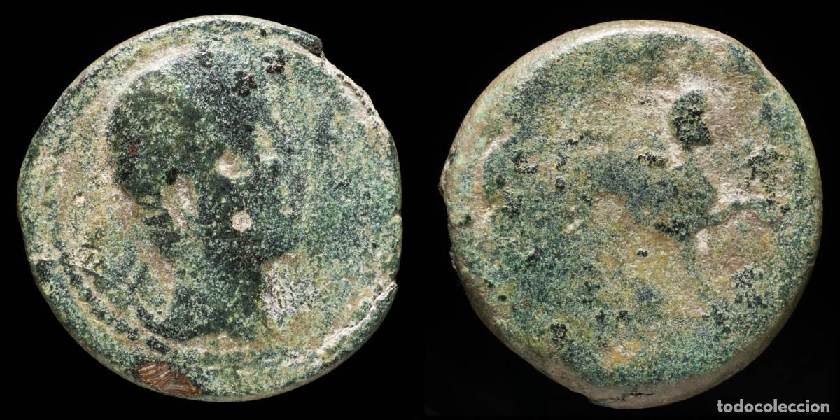 Monedas ib&eacute;ricas: Ancient Hispania - Castulo, Cazlona (Jaen), Ae As- 34 mm / 24.46 gr.