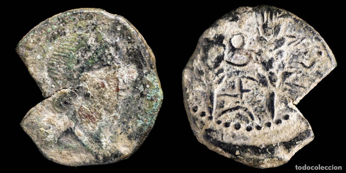 Monedas ib&eacute;ricas: Ancient -Tingis (Tangier) Ae Semis - 26 mm / 9.16 gr.