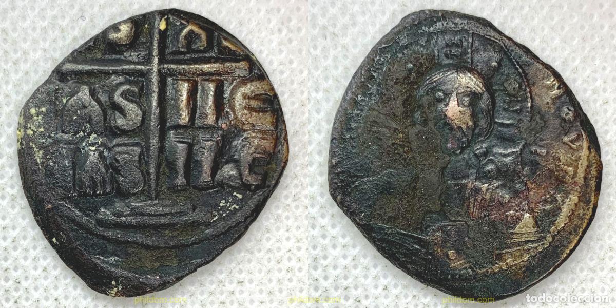 Iberian Coins: 2731 ROMANAS-GRIEGAS 1055 IMPERIO BIZANTINO TEODORA 1055-1056