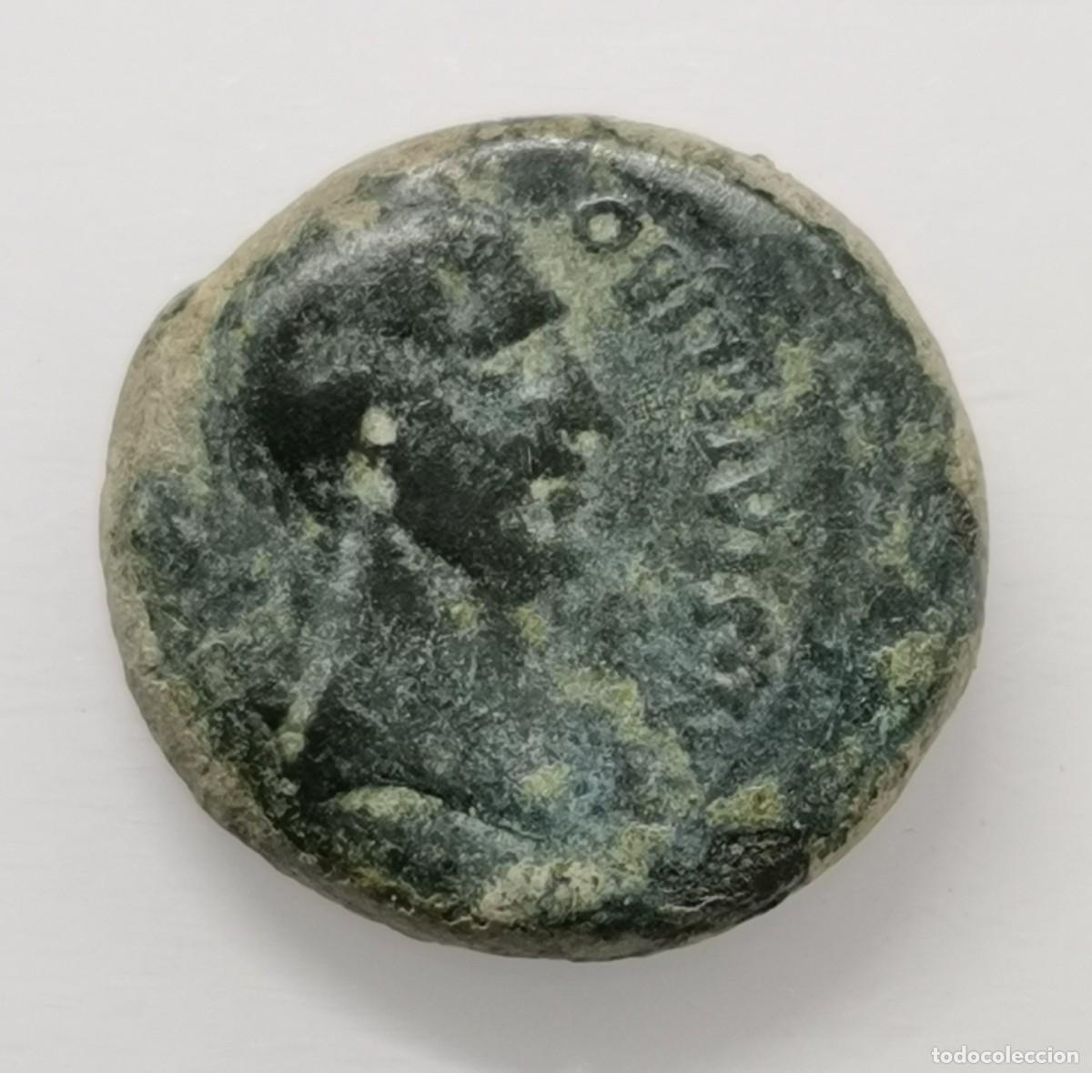 Monedas ib&eacute;ricas: CARTAGONOVA - SEMIS DE SACERDOS - &Eacute;POCA DE AUGUSTO - (27a.C. a 14d.C.)