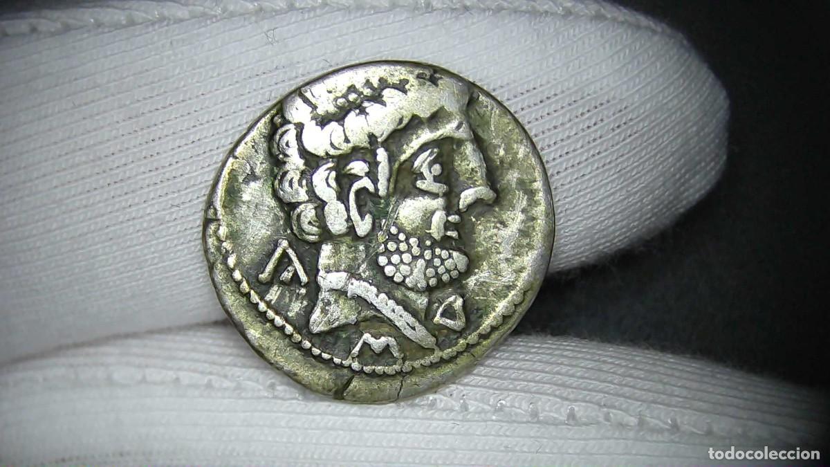 Monedas ib&eacute;ricas: Turiasu (Tarazona) Denario Hispania MBC-/MBC