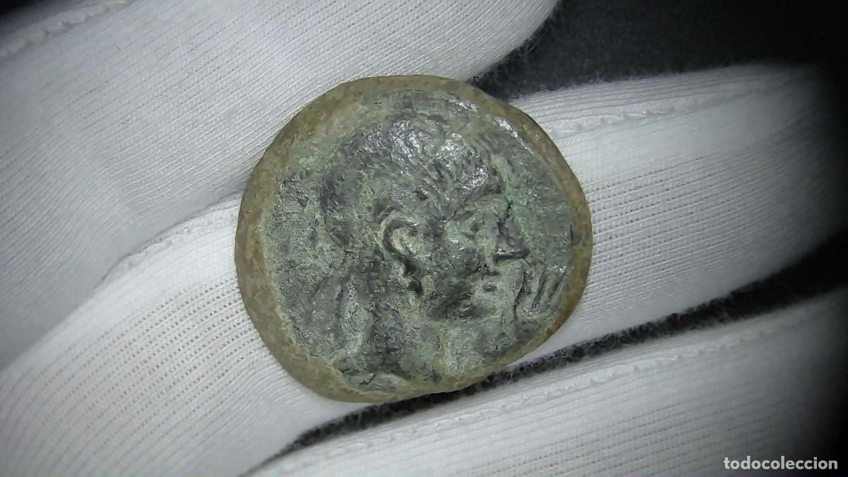 Monedas ib&eacute;ricas: Castulo As (Linares) Esfinge, Hispania MBC/MBC- - Foto 1