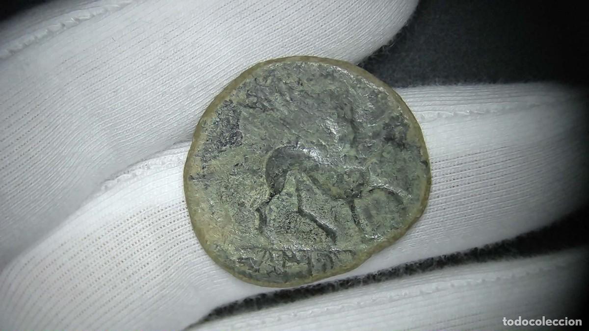 Monedas ib&eacute;ricas: Castulo As (Linares) Esfinge, Hispania MBC/MBC- - Foto 2