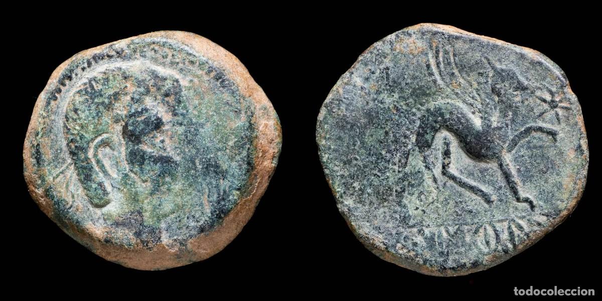 Monedas ib&eacute;ricas: Ancient Hispania - Castulo, Cazlona (Jaen) Ae As - 28 mm / 13.89 gr.