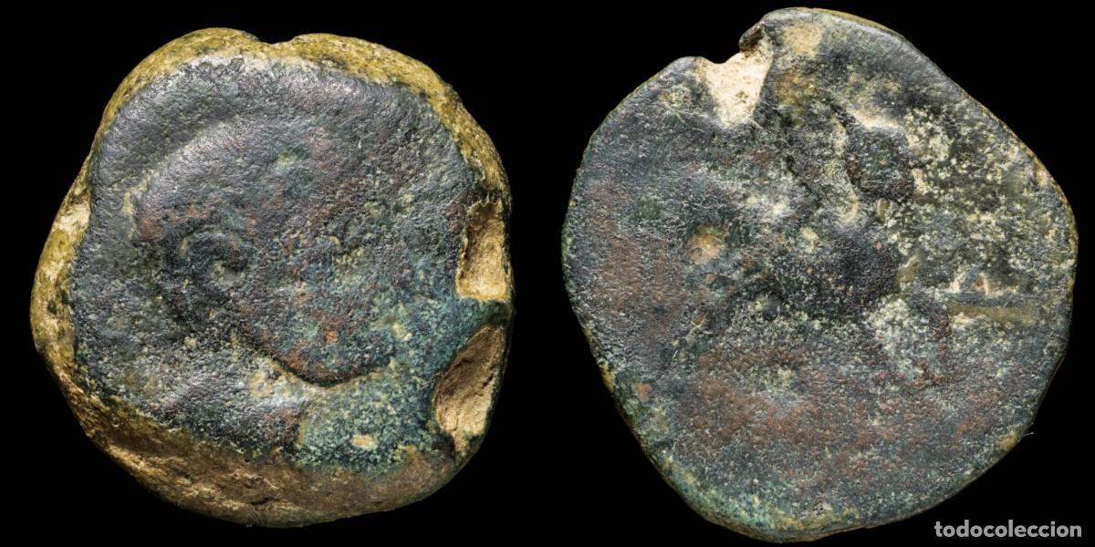 Monedas ib&eacute;ricas: Ancient Hispania - Iliberri, Granada Ae As - 31 mm / 26.91 gr.