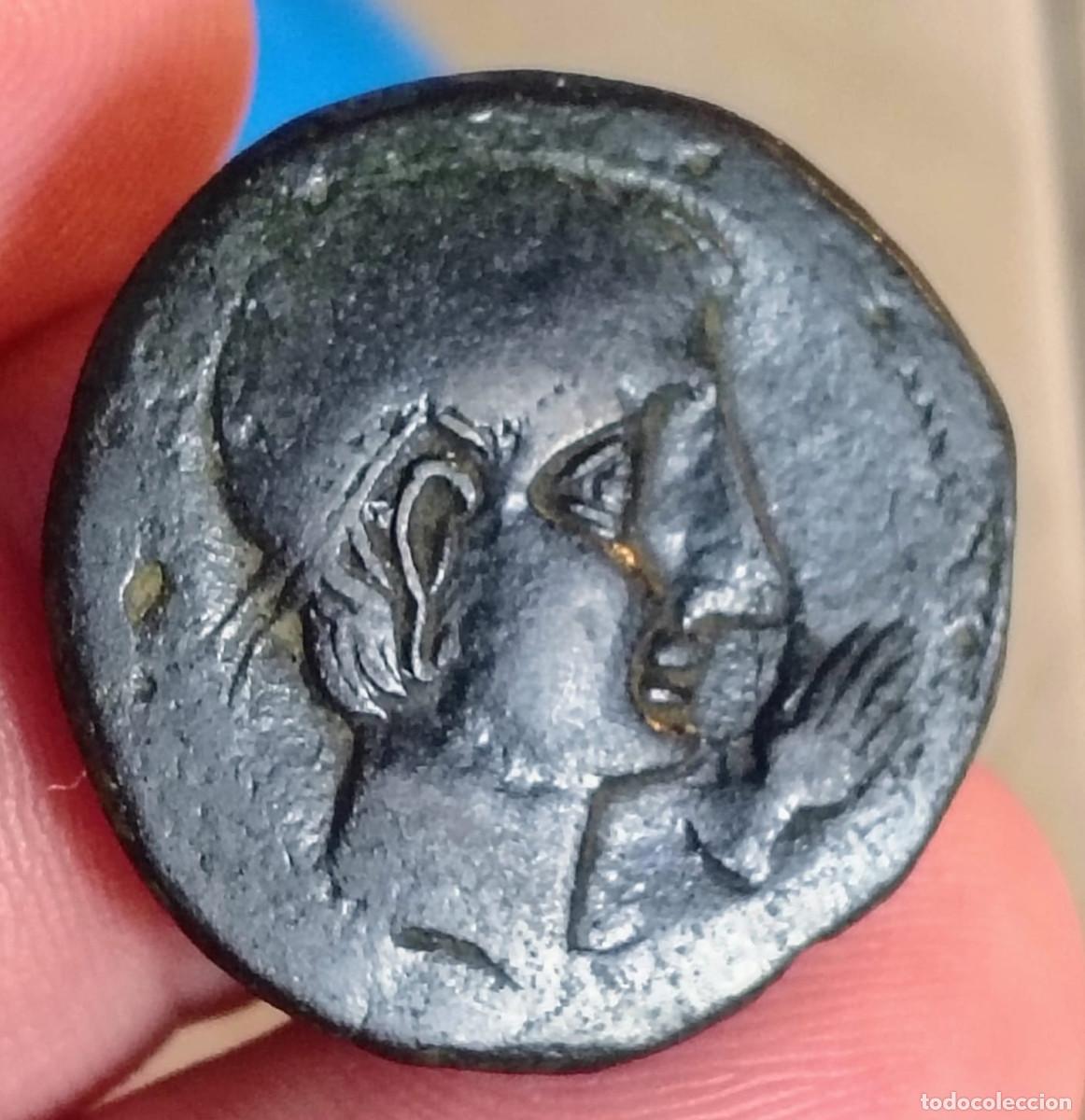Monedas ib&eacute;ricas: XS- CASTULO (Linares, Ja&eacute;n) AS 15,9 g Bonitas figuras