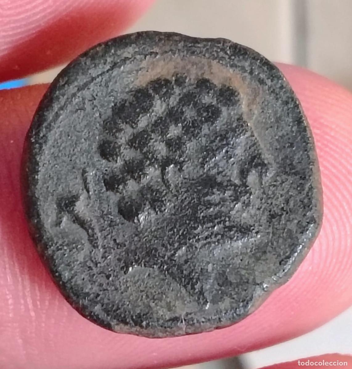 Monedas ib&eacute;ricas: XS- CONTERBIA CARBICA (Huete, Cuenca) AS Siglos II-I aC ACIP 1829